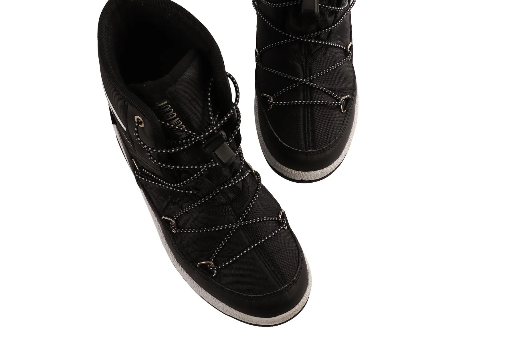 MOON BOOTS BLACK KIDS GIRLS BOOTS EU 35 UK 2.5 US 3.5 - Image 4