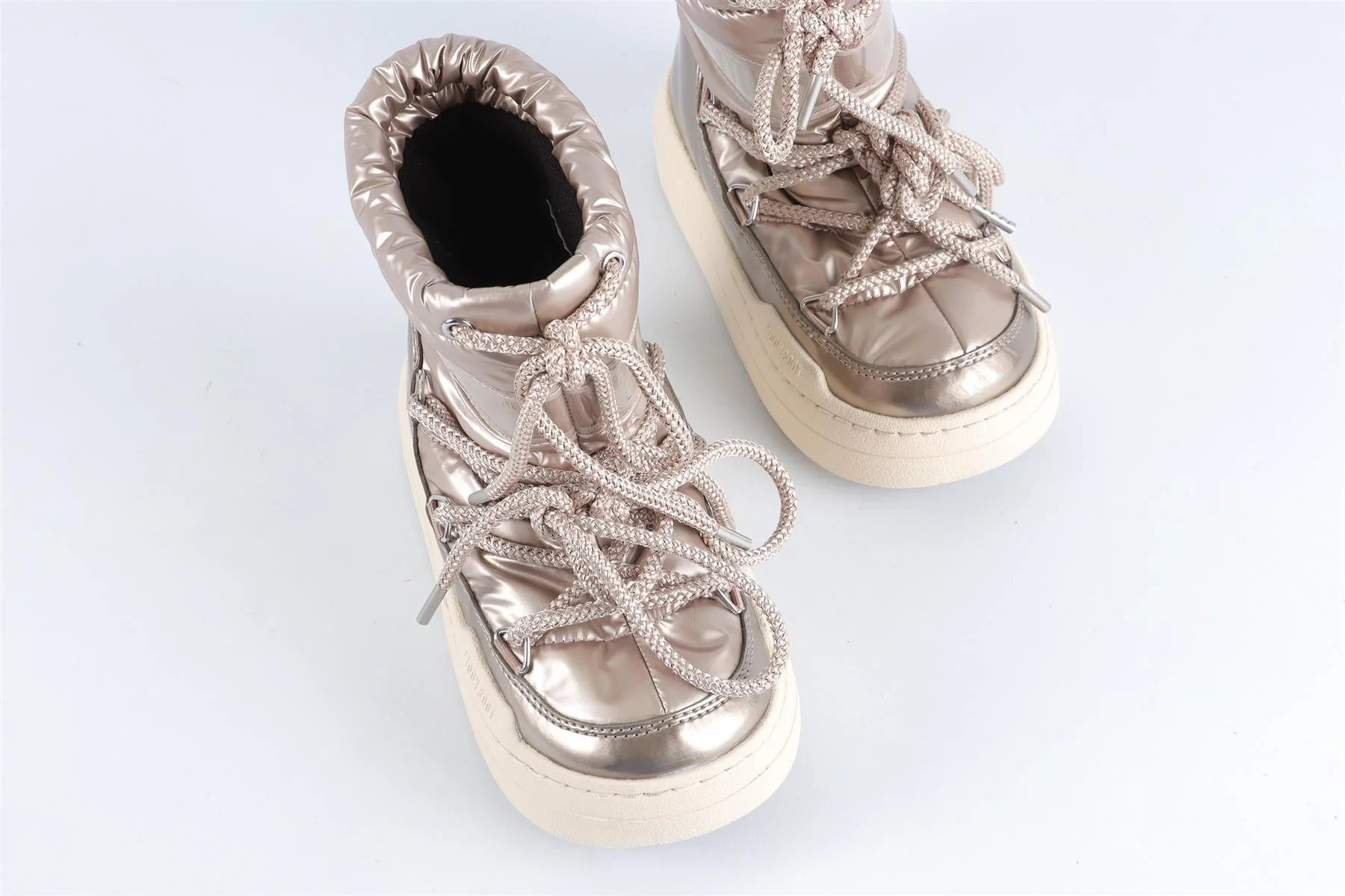 MOON BOOTS GIRLS METALLIC BOOTS EU 30 UK 11.5 US 12.5 - Image 4