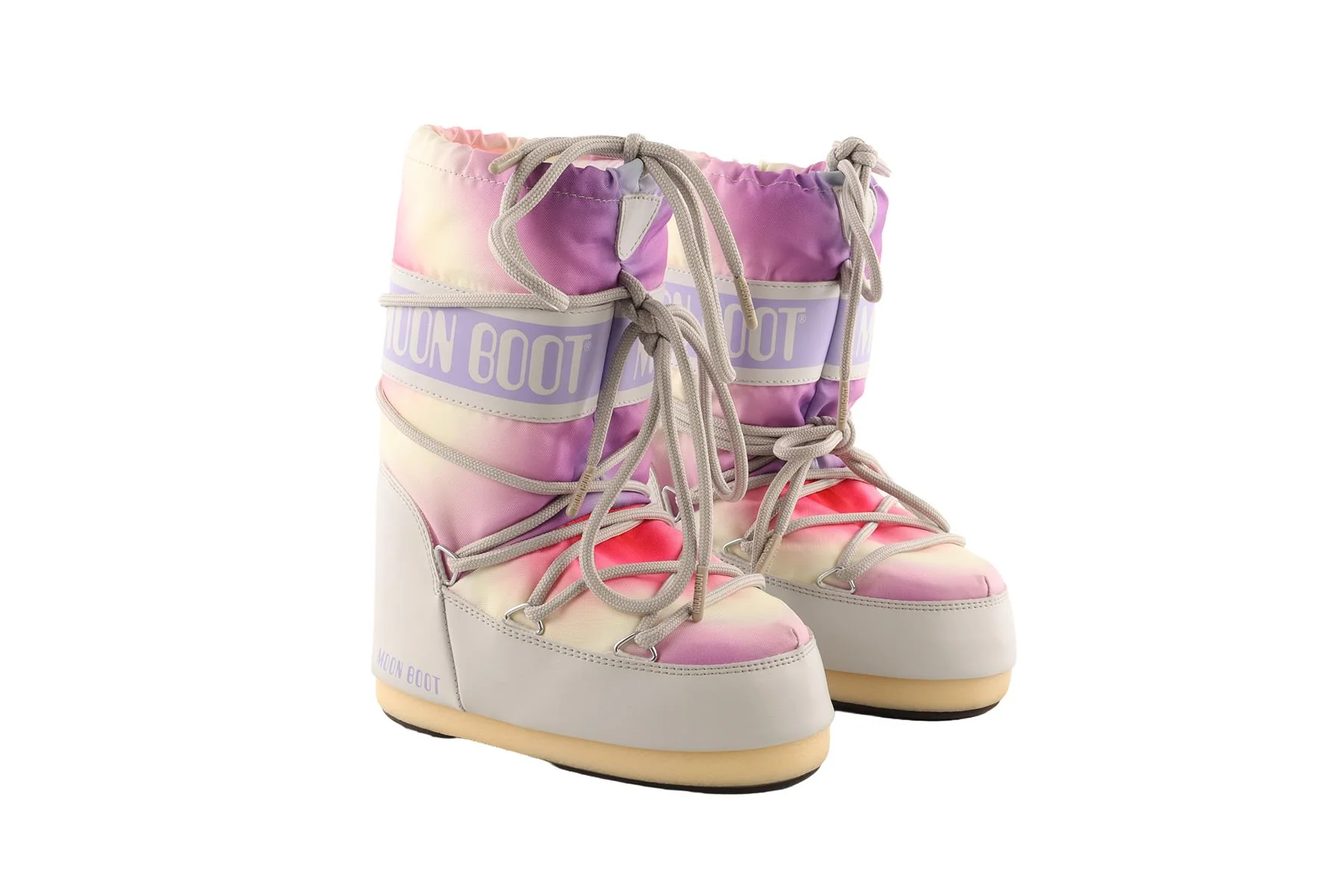 MOON BOOTS MULTI KIDS GIRLS BOOTS EU 27/30 UK 9C/11.5 US 10C/12.5 - Image 2