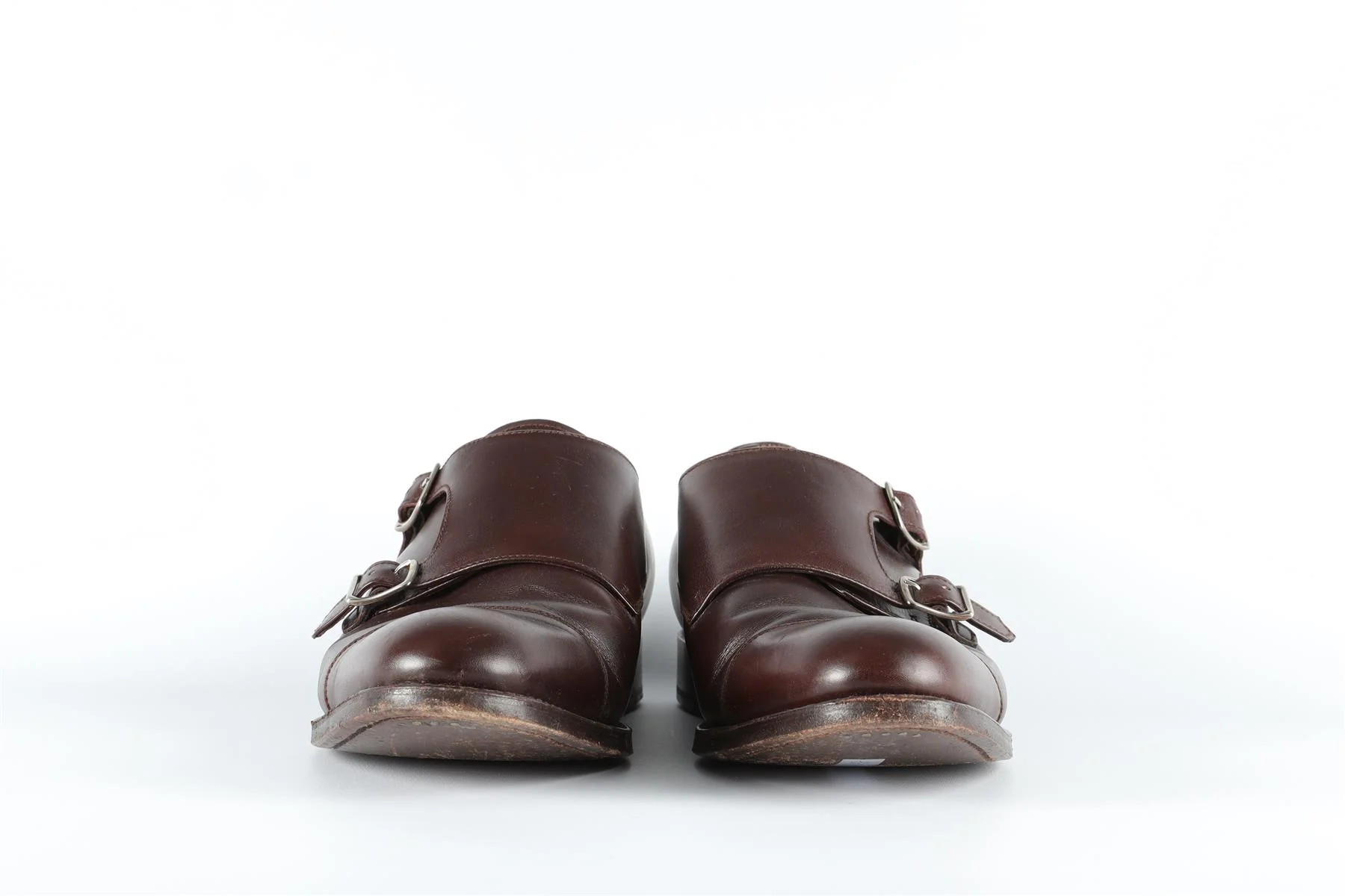 MORJAS BROWN MEN'S LEATHER LOAFERS EU 42 UK 8 US 9 - Image 3