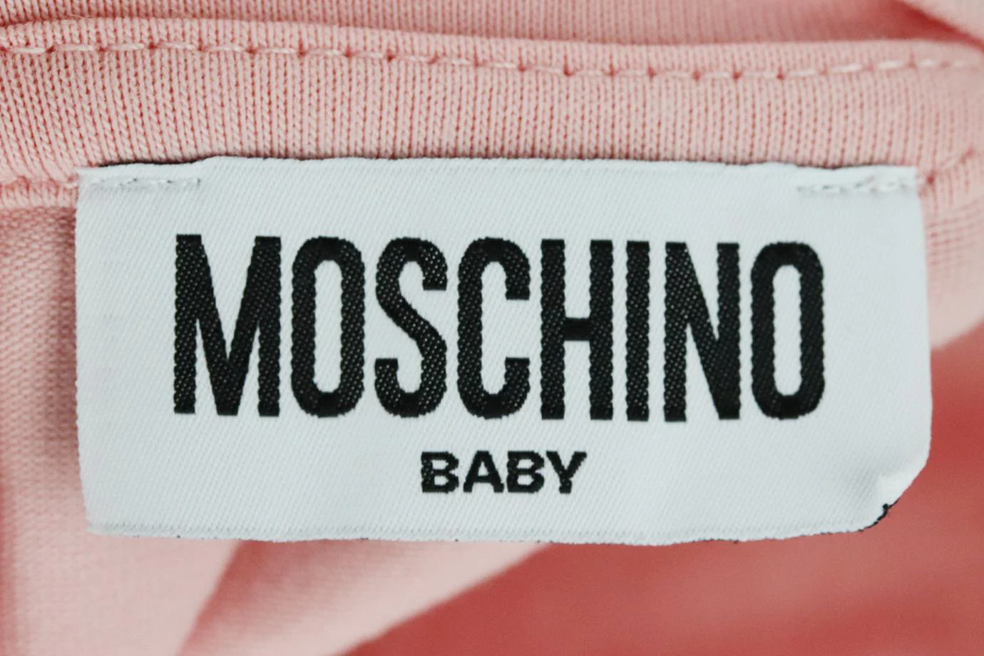 MOSCHINO BABY GIRLS COTTON T-SHIRT 18-24 MONTHS - Image 4