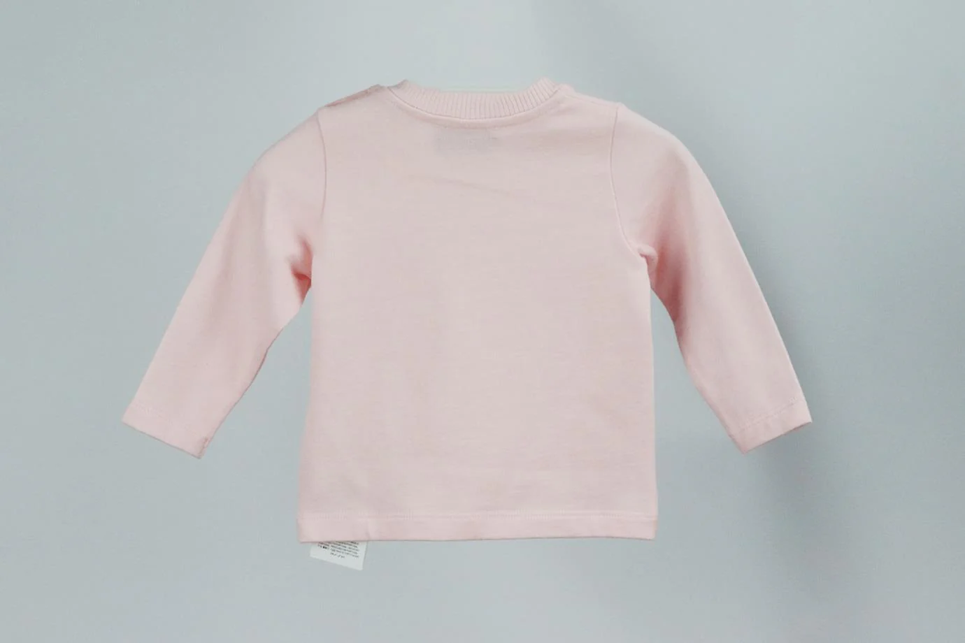 MOSCHINO BABY GIRLS LOGO COTTON TOP 6-9 MONTHS - Image 3