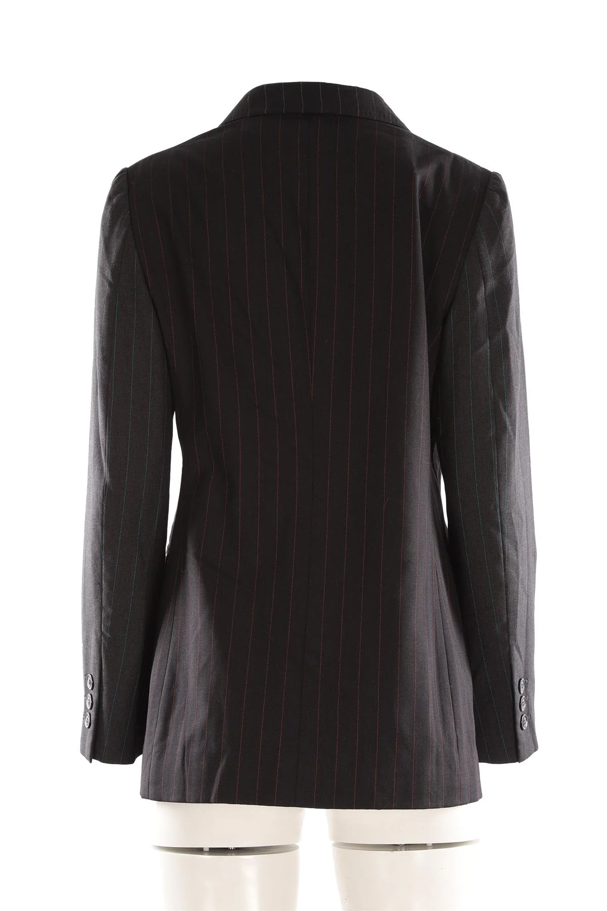 MOSCHINO CHEAP AND CHIC BLACK WOOL BLAZER IT 46 UK 14 - Image 4