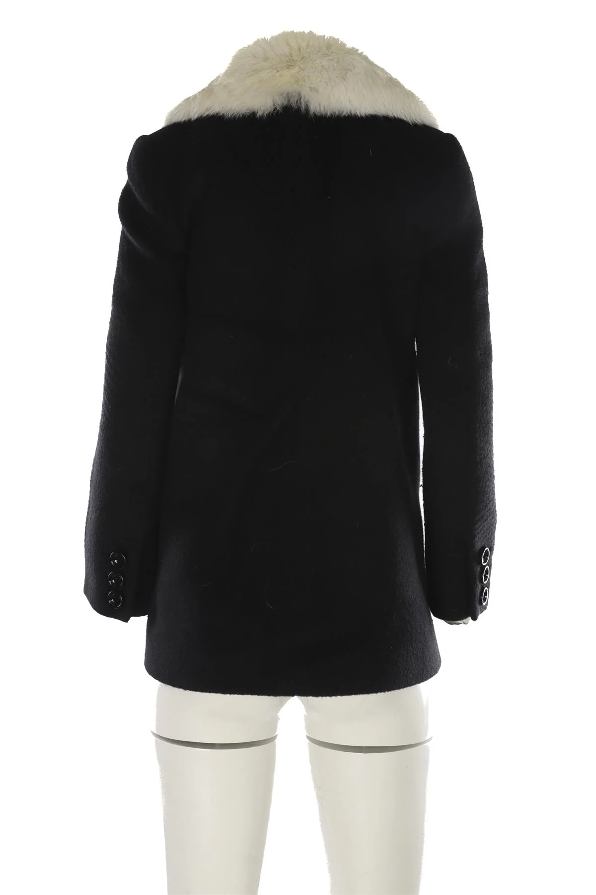 MOSCHINO CHEAP AND CHIC BLACK WOOL JACKET IT 40 UK 8 - Image 4