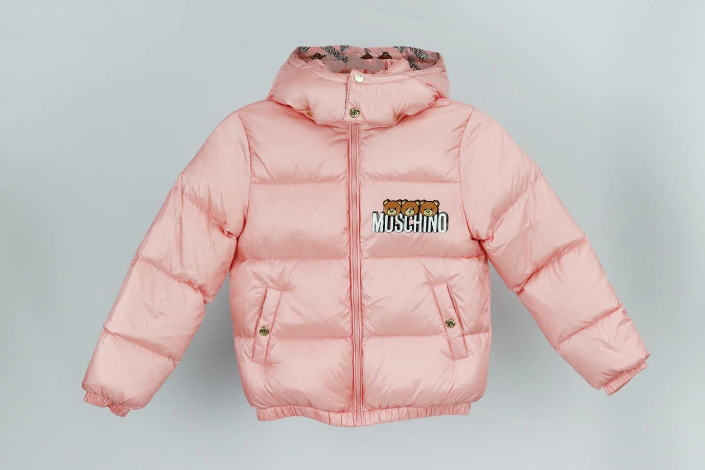 MOSCHINO KIDS GIRLS DOWN PADDED JACKET 8 YEARS - Image 2