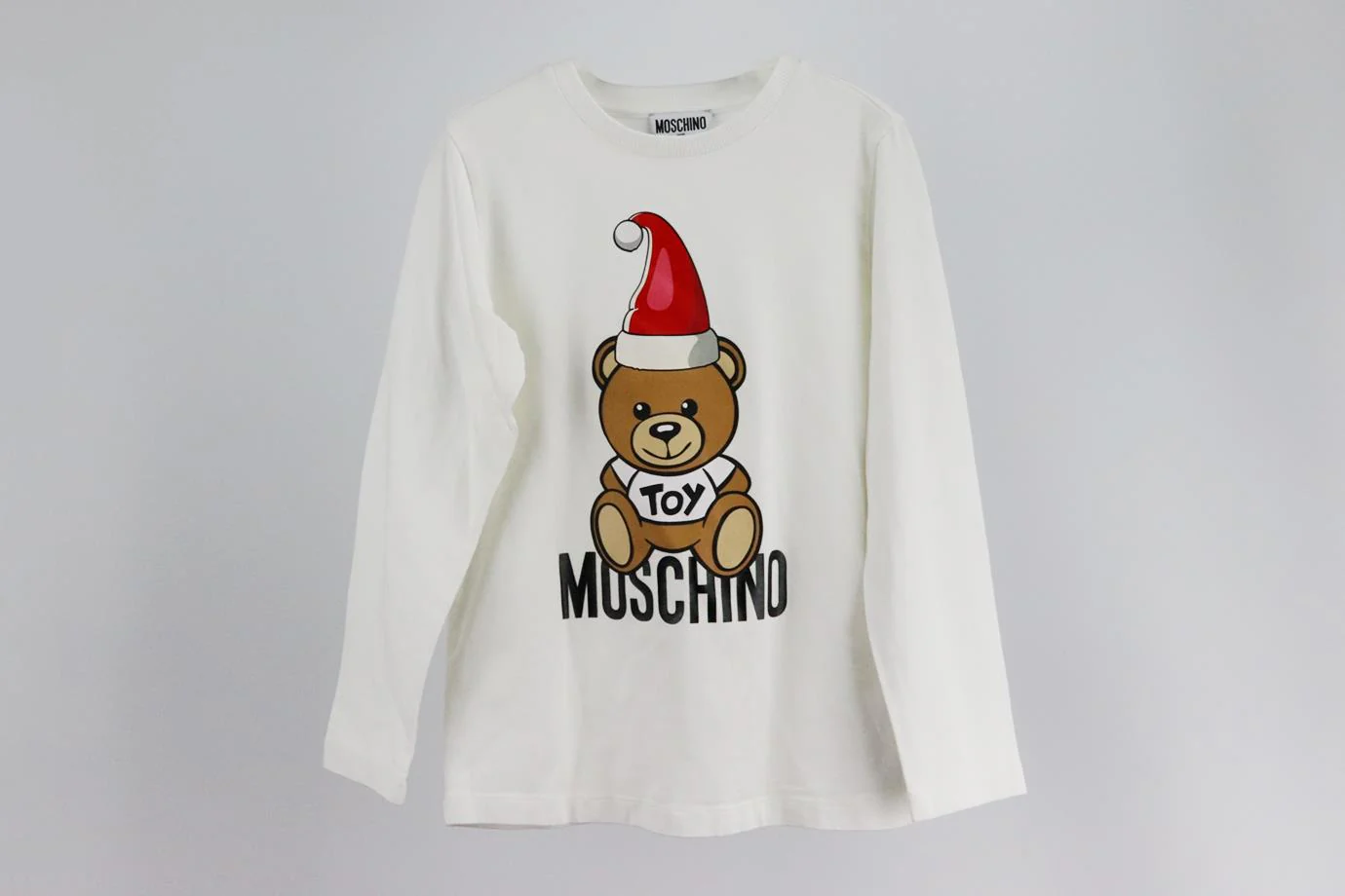 MOSCHINO KIDS GIRLS LOGO COTTON TOP 6 YEARS - Image 2