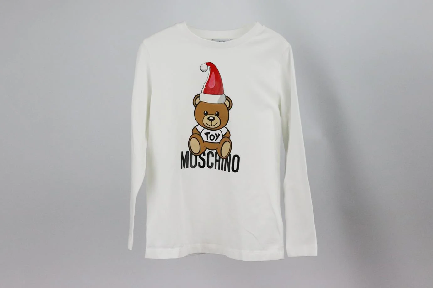 MOSCHINO KIDS GIRLS LOGO COTTON TOP 8 YEARS - Image 2