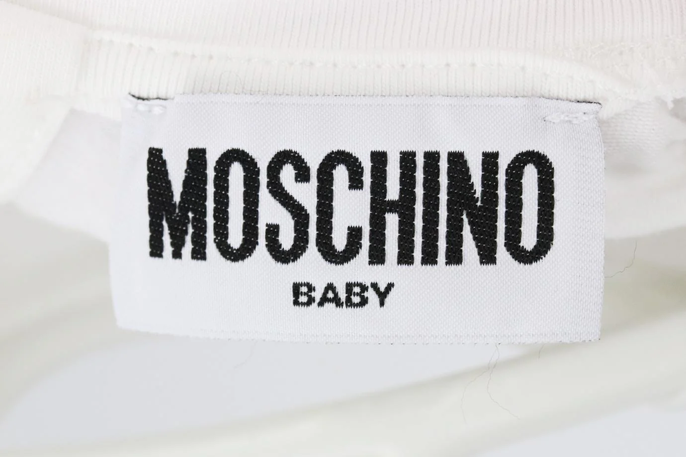 MOSCHINO KIDS UNISEX LOGO COTTON SWEATSHIRT 6 YEARS - Image 4