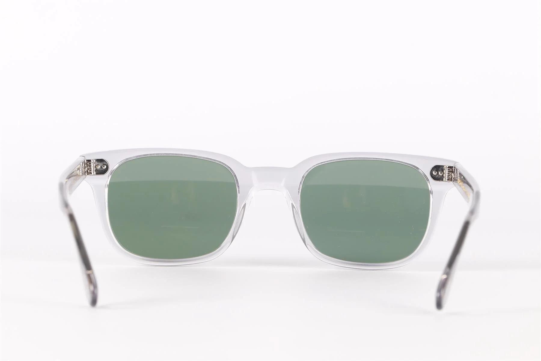 MOSCOT CLEAR SQUARE FRAME ACETATE SUNGLASSES - Image 4