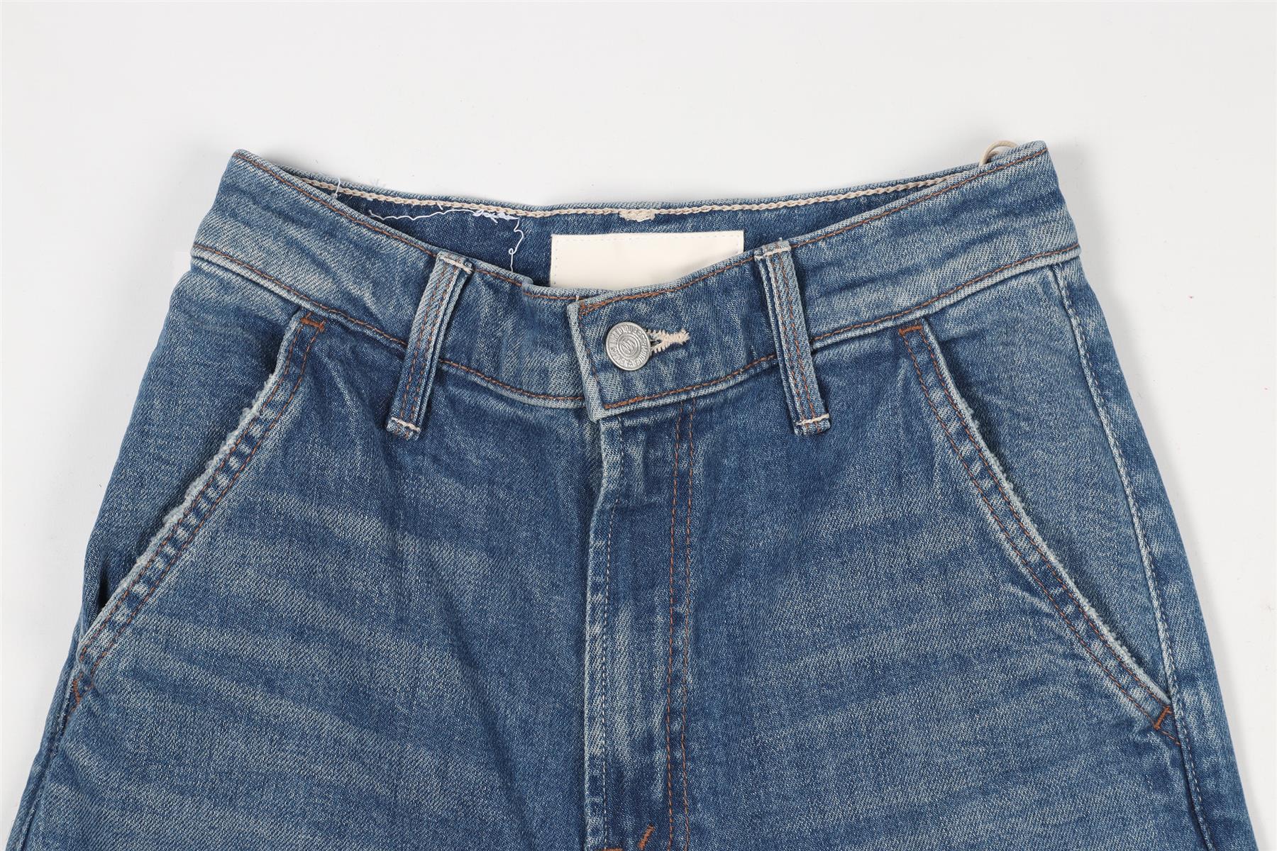 MOTHER BLUE WIDE LEG JEANS W24 - Image 3