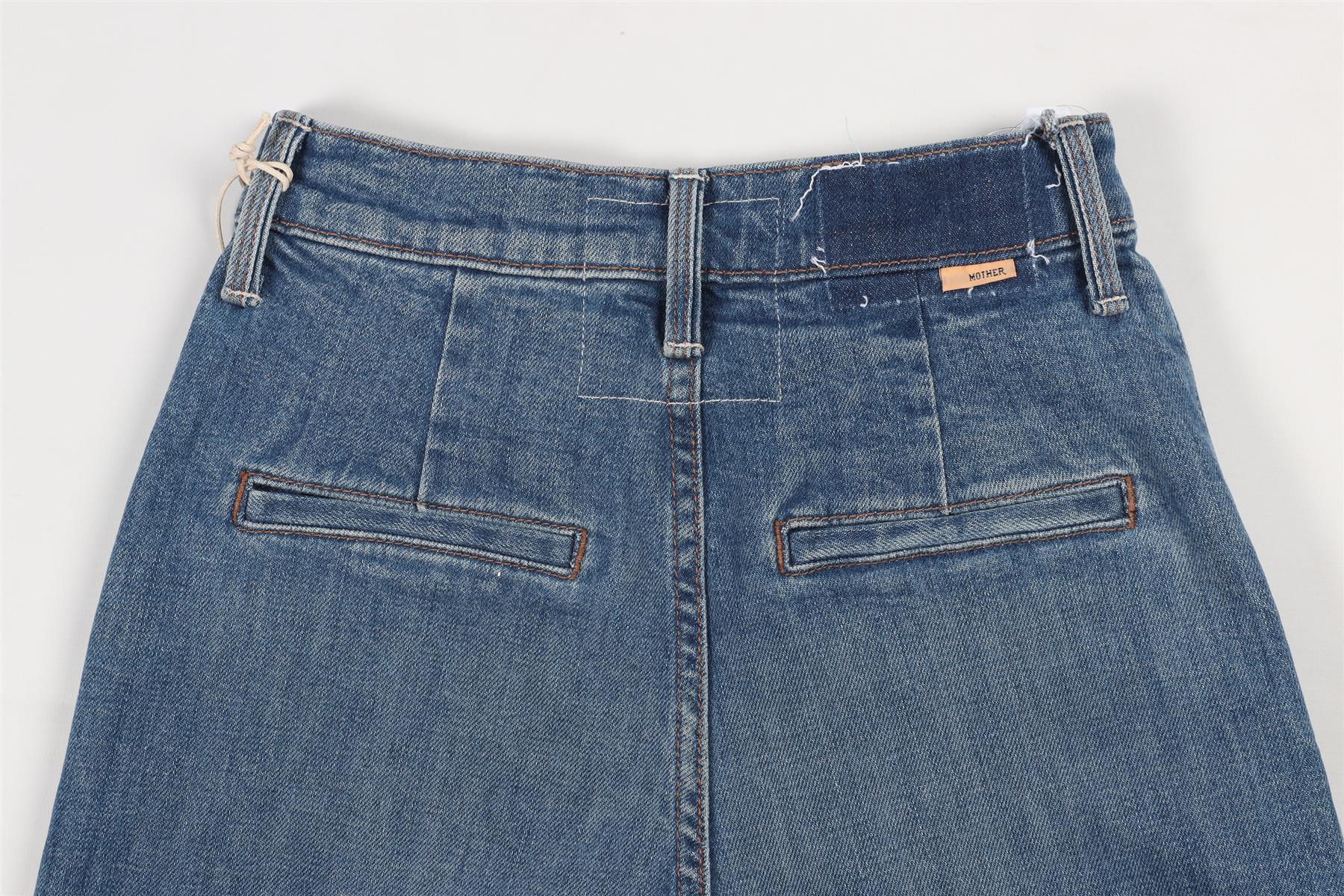 MOTHER BLUE WIDE LEG JEANS W24 - Image 5
