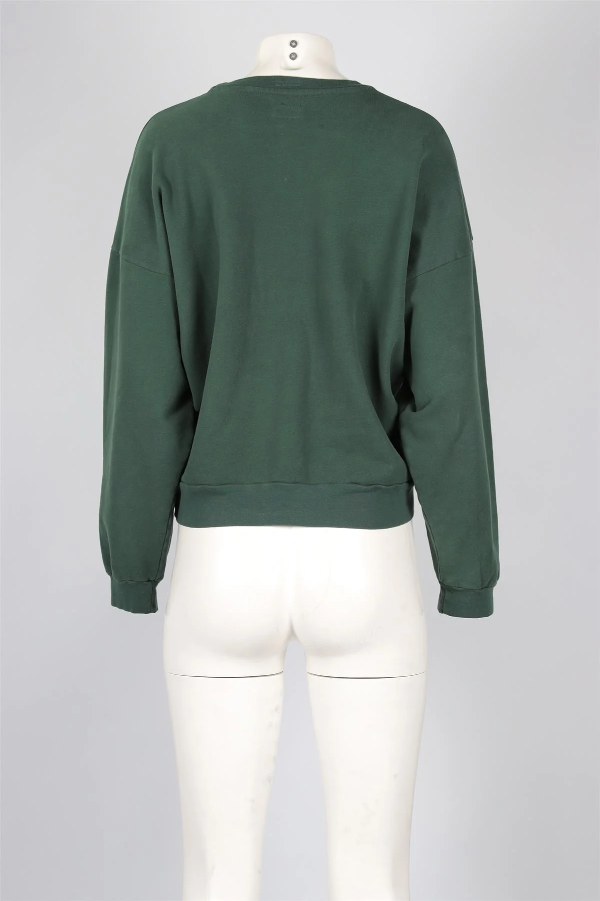 MOTHER GREEN COTTON SWEATSHIRT MEDIUM - Image 4