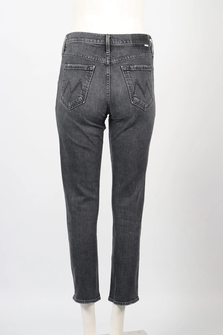 MOTHER HIGH RISE STRAIGHT LEG JEANS W27 UK 8-10 - Image 4