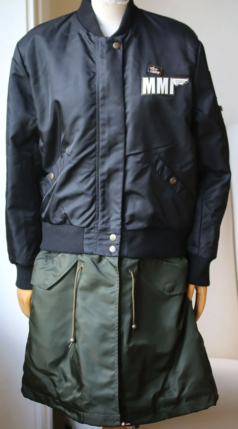 MR AND MRS ITALY EMBROIDERY CLARK ROSS BOMBER PARKA MEDIUM - Image 2