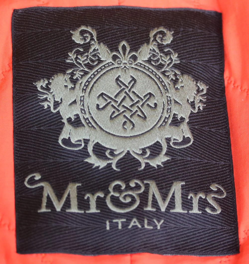 MR AND MRS ITALY EMBROIDERY CLARK ROSS BOMBER PARKA MEDIUM - Image 5
