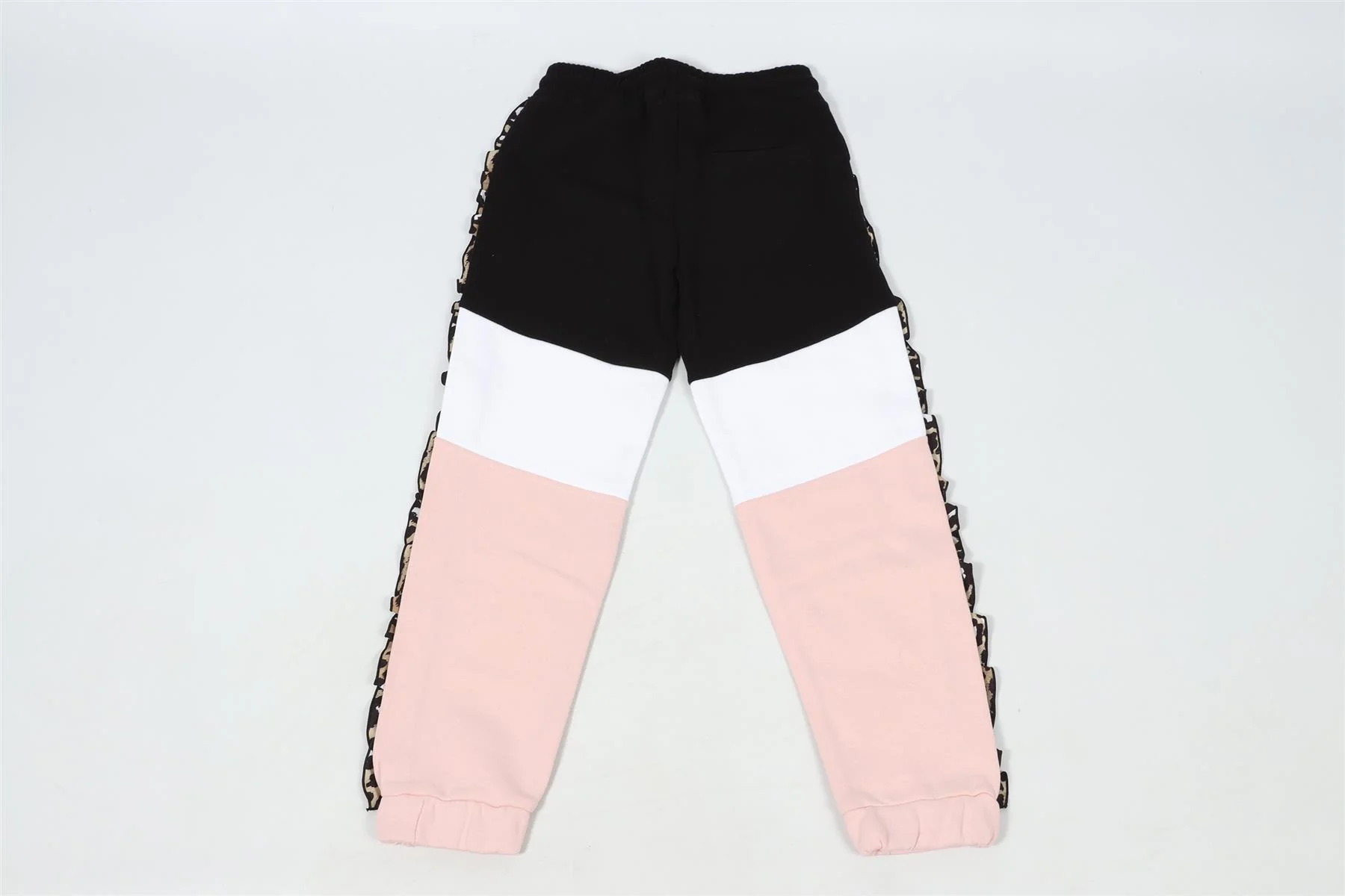 MSGM BLACK KIDS GIRLS COTTON PANTS 8 YEARS - Image 4