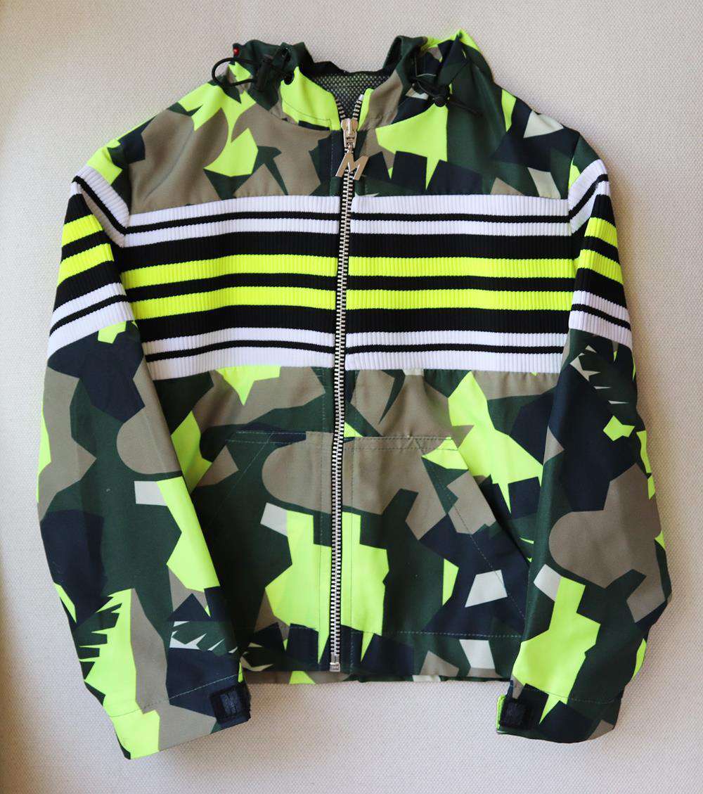 MSGM KIDS BOYS CAMOUFLAGE JACKET 4 YEARS - Image 2