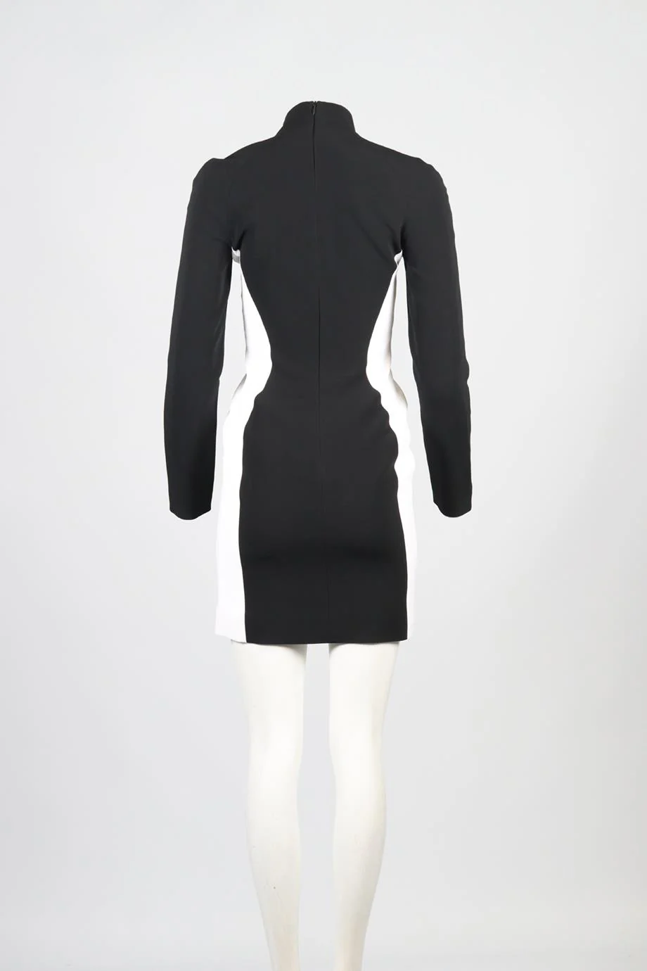 MUGLER CREPE MINI DRESS FR 36 UK 8 - Image 4