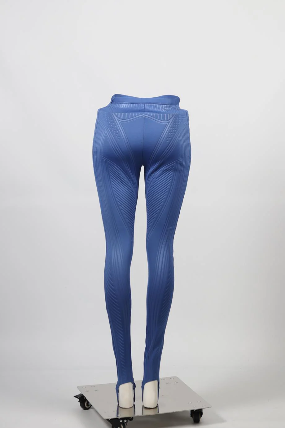 MUGLER JERSEY STIRRUP LEGGINGS FR 34 UK 6 - Image 4