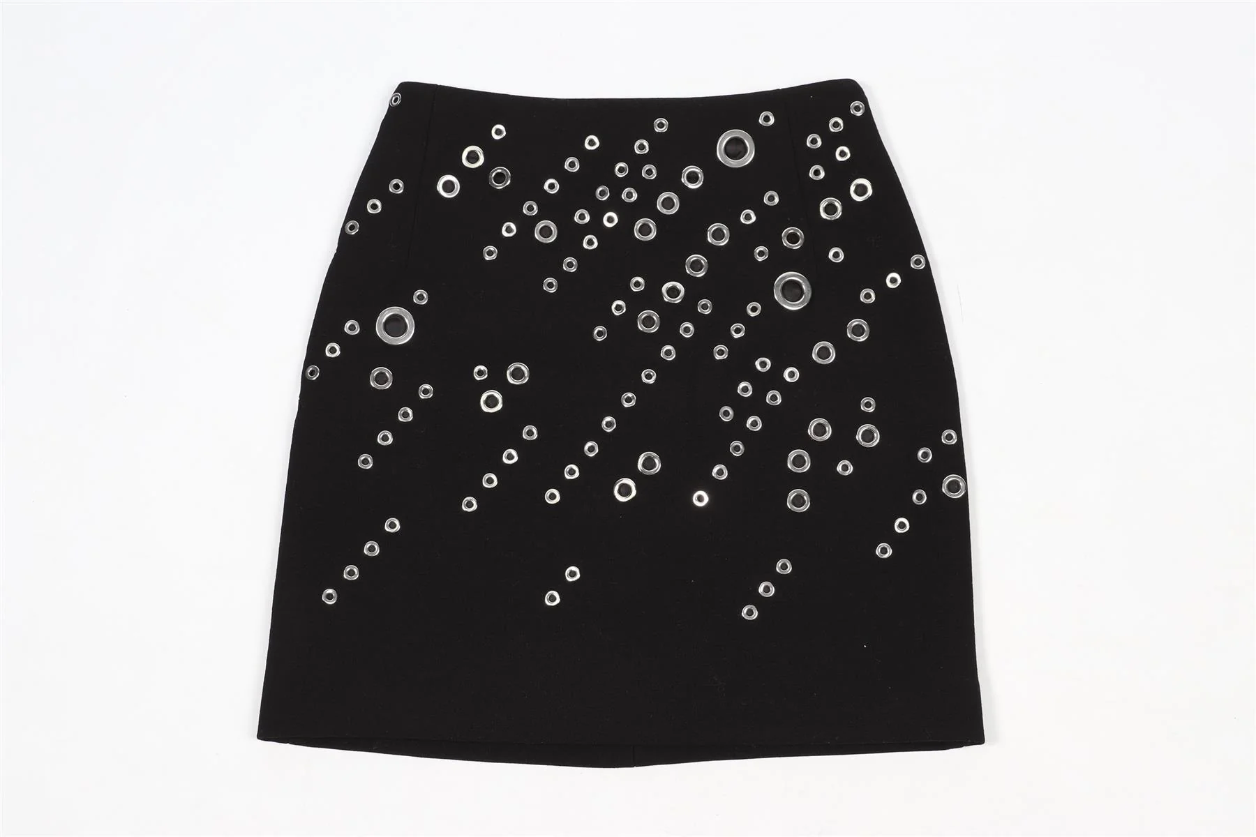 MUGLER WOOL MINI SKIRT FR 36 UK 8 - Image 2