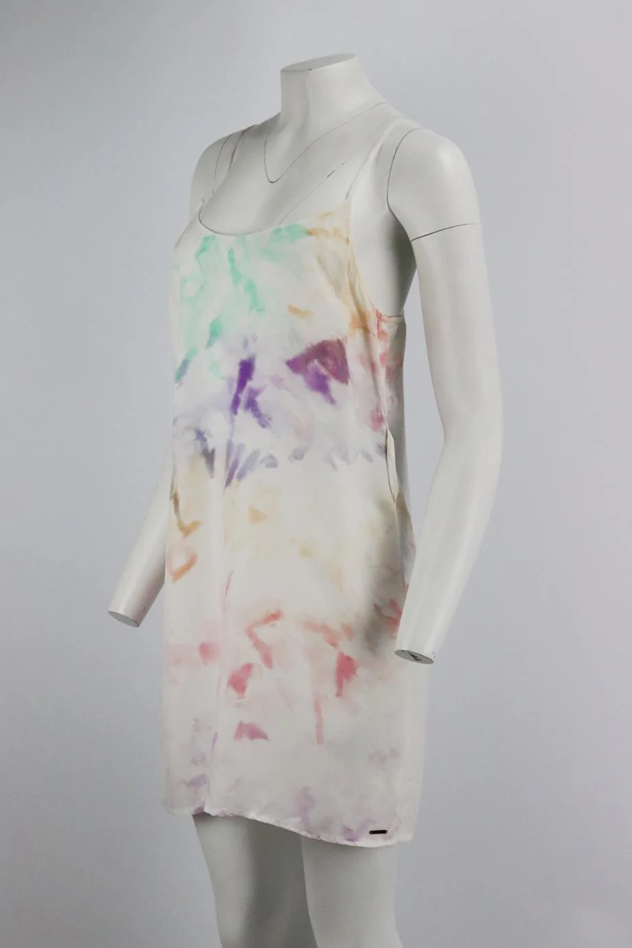 N:PHILANTHROPY TIE DYED CUPRO MINI DRESS SMALL - Image 3