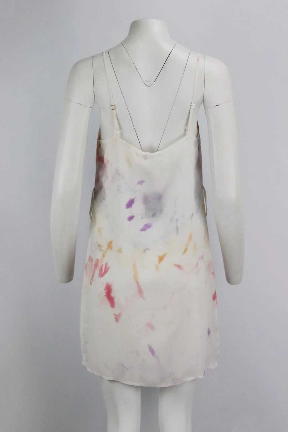 N:PHILANTHROPY TIE DYED CUPRO MINI DRESS SMALL - Image 4