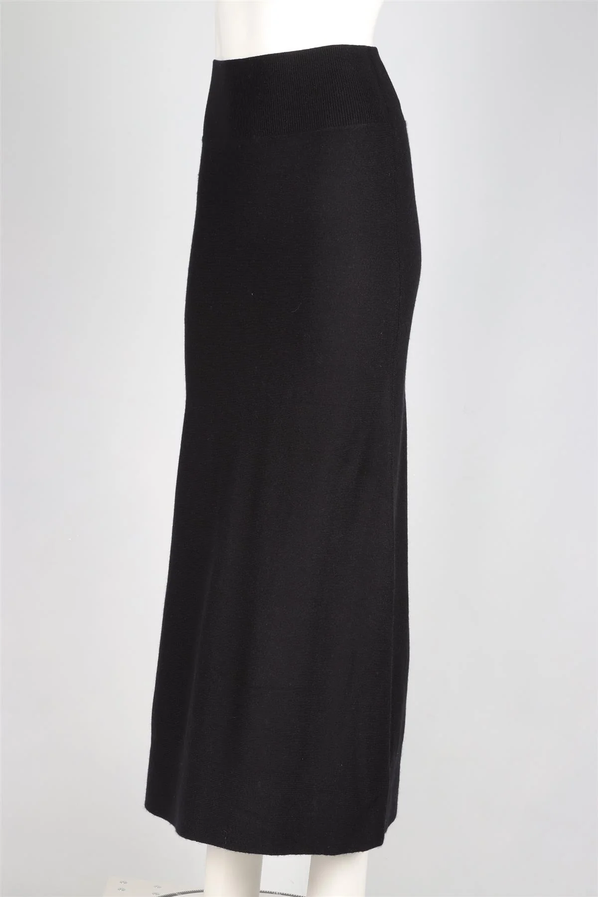 NAKED CASHMERE BLACK CASHMERE MAXI SKIRT XSMALL - Image 3