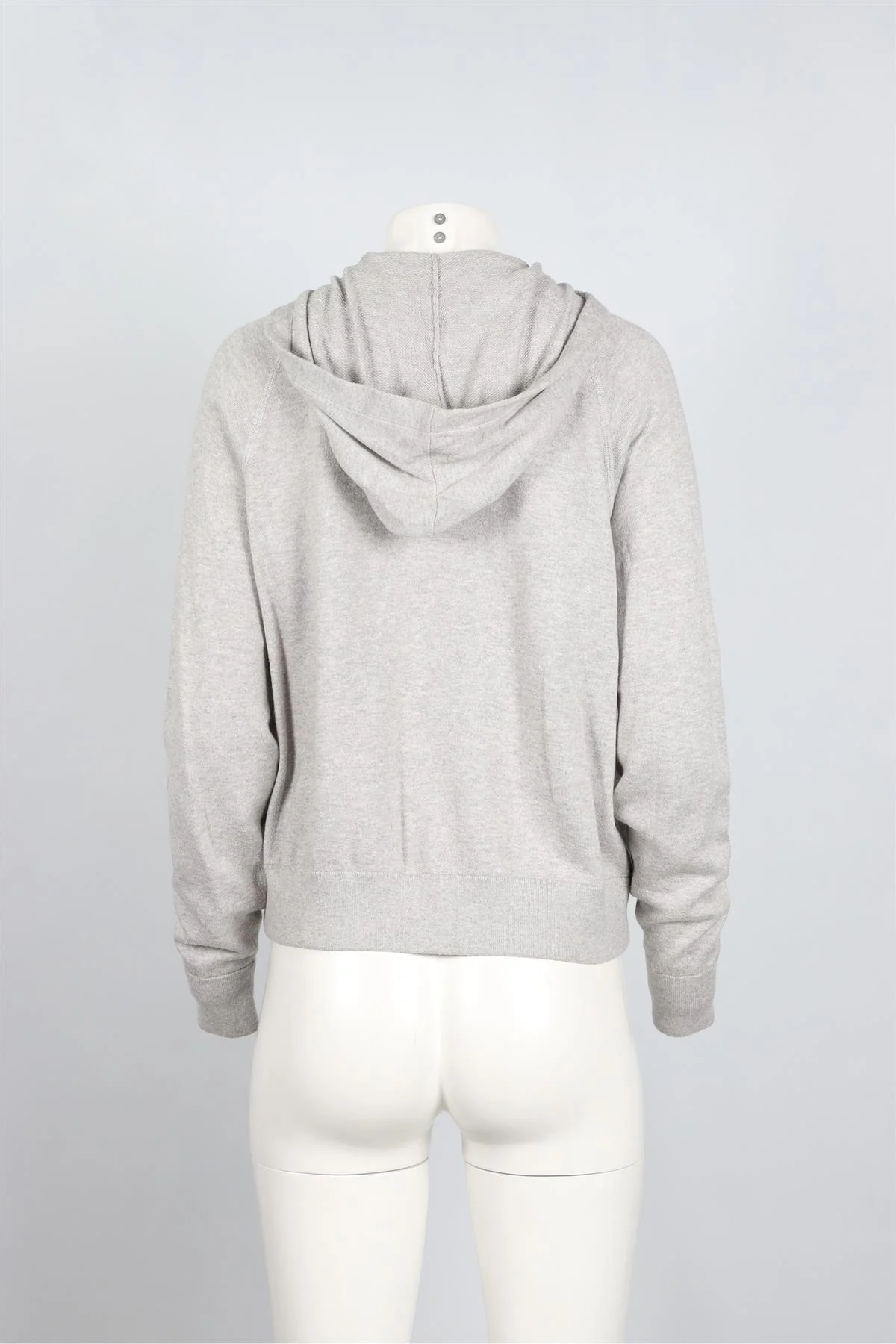 NAKED CASHMERE GREY COTTON BLEND HOODIE SMALL - Image 4