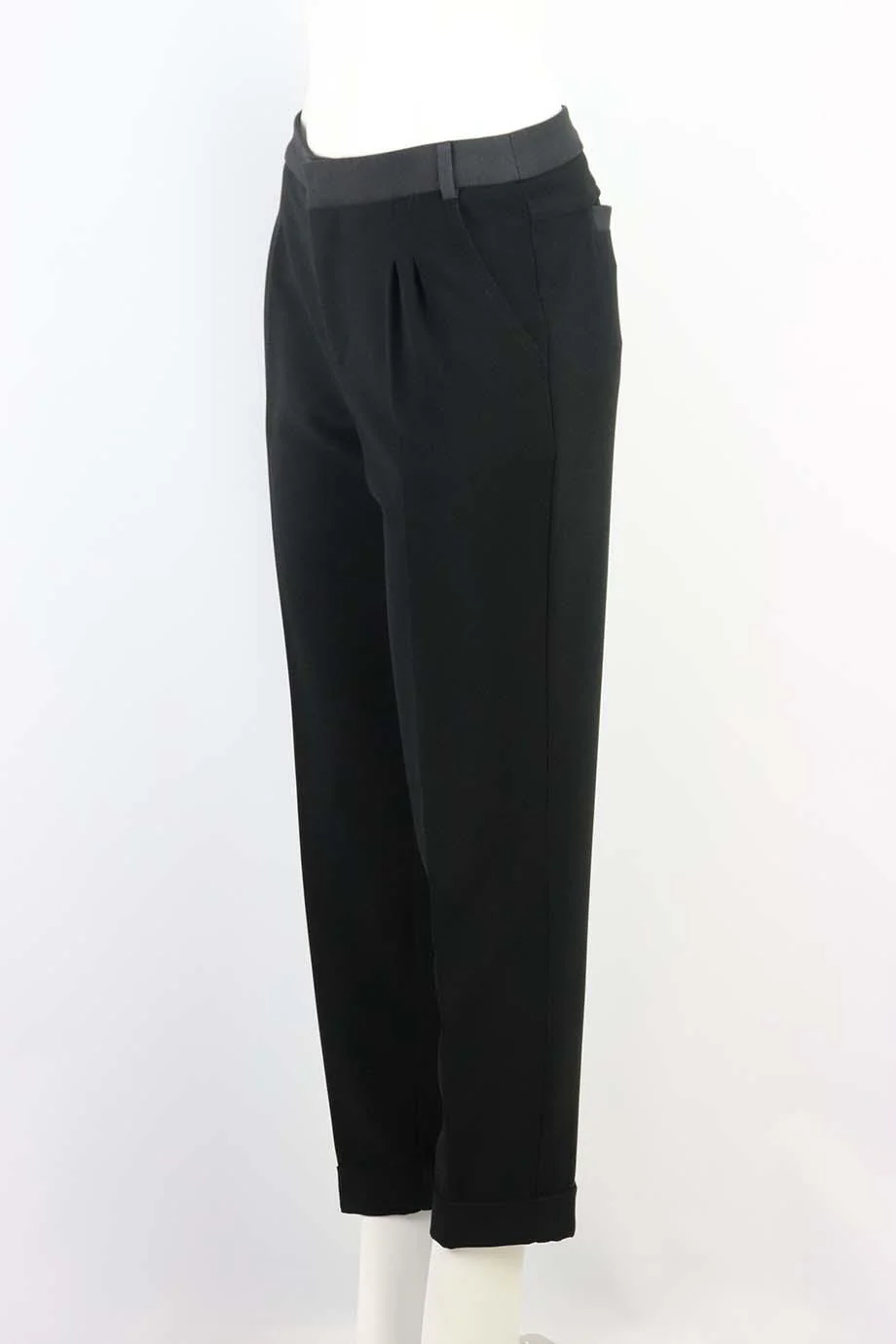 NANETTE LEPORE STRETCH CREPE STRAIGHT LEG PANTS US 6 UK 10 - Image 3