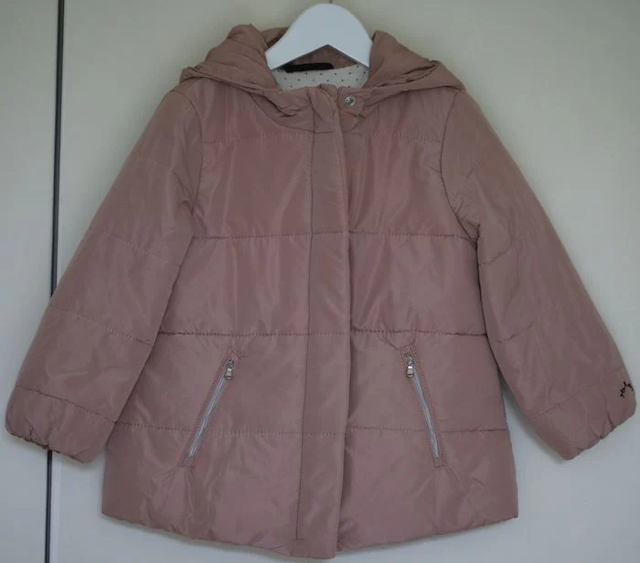 NANOS GIRLS PINK PADDED JACKET 4 YEARS - Image 2