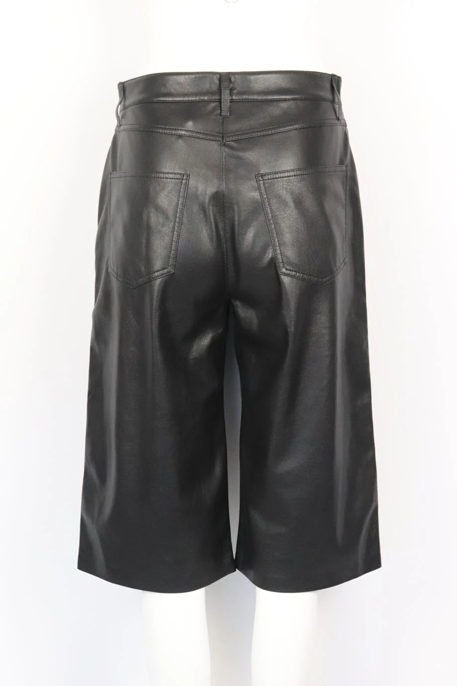 NANUSHKA FAUX LEATHER WIDE LEG CULOTTES MEDIUM - Image 4