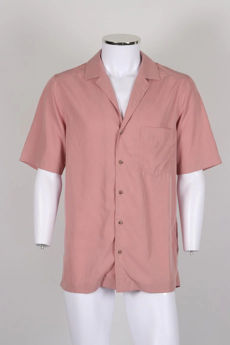NANUSHKA MEN'S LYOCELL BLEND SHIRT SMALL - Image 2