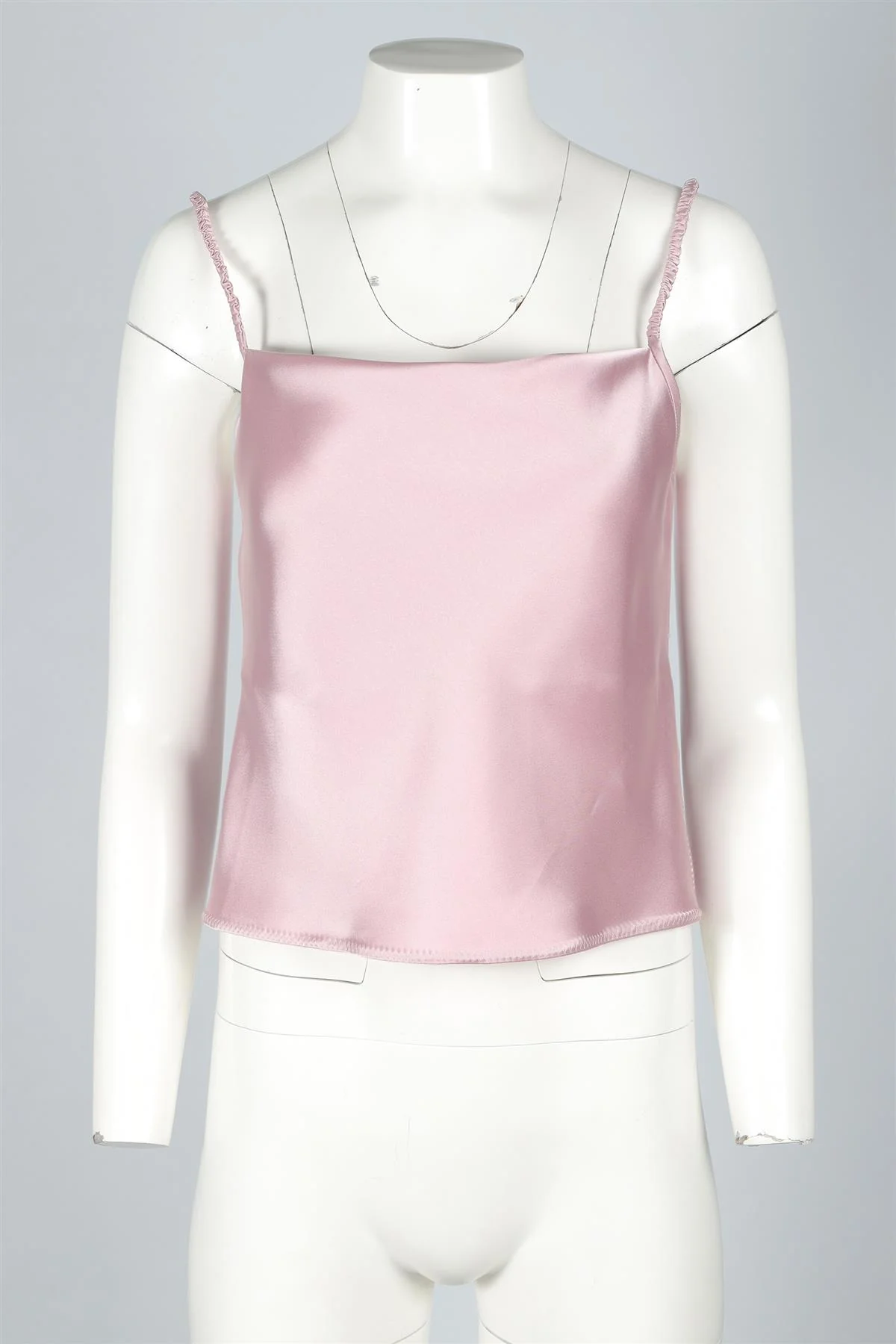 NANUSHKA PINK SATIN TOP XSMALL - Image 2