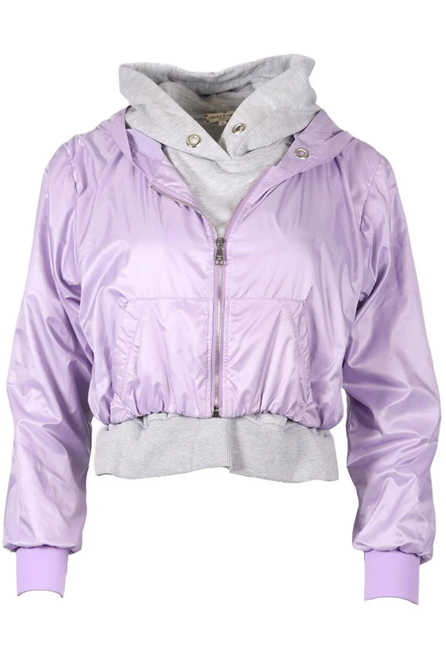 NATASHA ZINKO SHELL AND COTTON HOODIE SMALL - Image 5