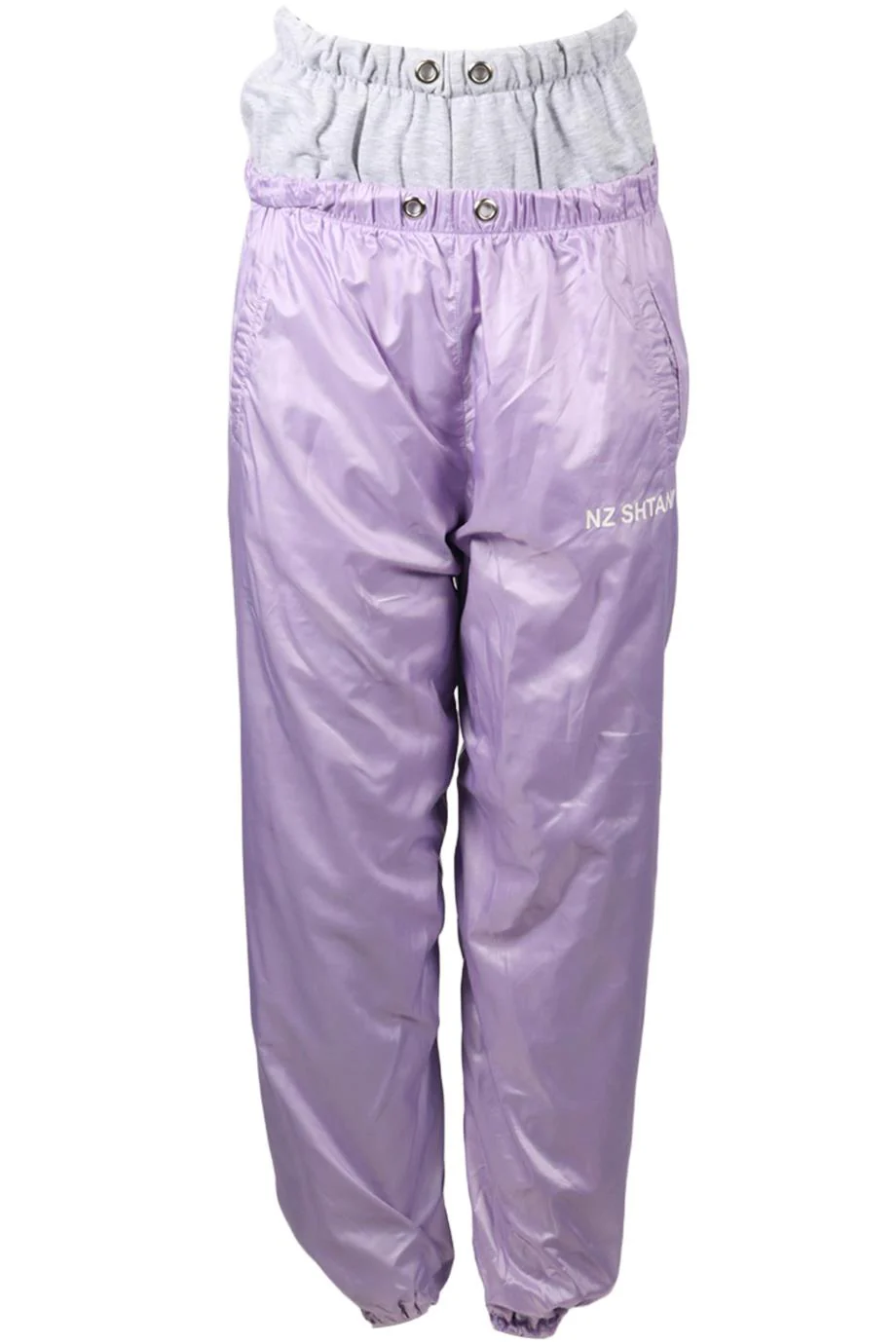 NATASHA ZINKO SHELL AND COTTON PANTS SMALL