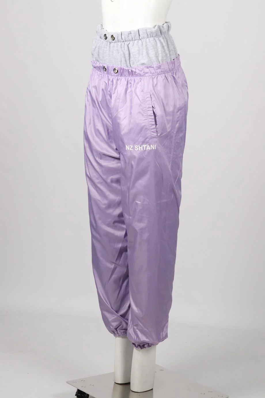 NATASHA ZINKO SHELL AND COTTON PANTS SMALL - Image 3