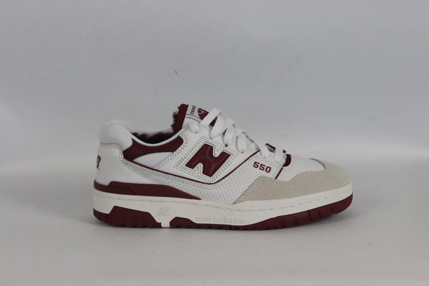 NEW BALANCE 550 FUR LINED LEATHER SNEAKERS EU 38 UK 5.5 US 7.5 - Image 2