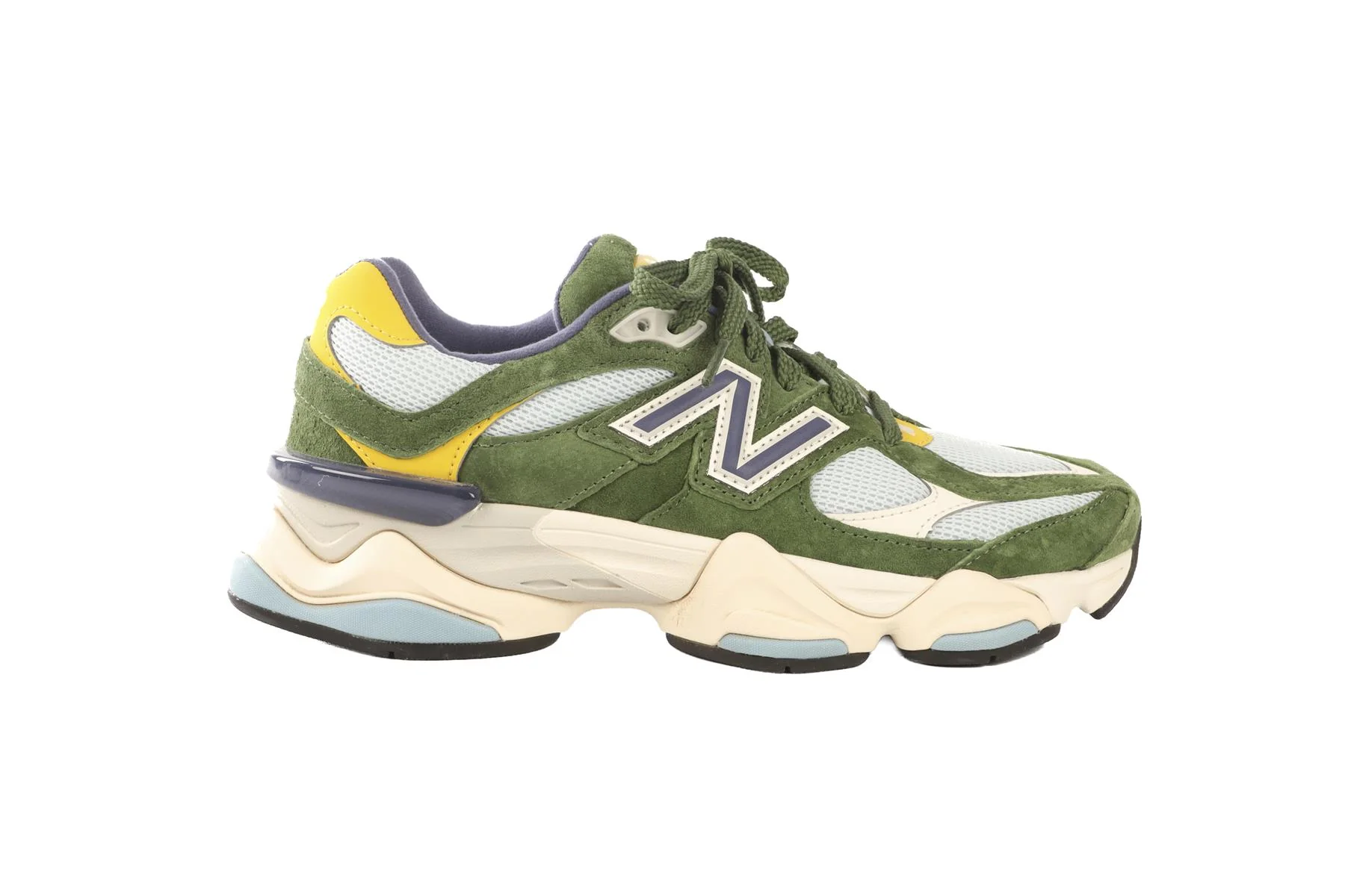 NEW BALANCE MULTI 9060 DARK ALPINE GREEN FROSTED GLASS SNEAKERS EU 39.5 UK 6 US 8 - Image 2