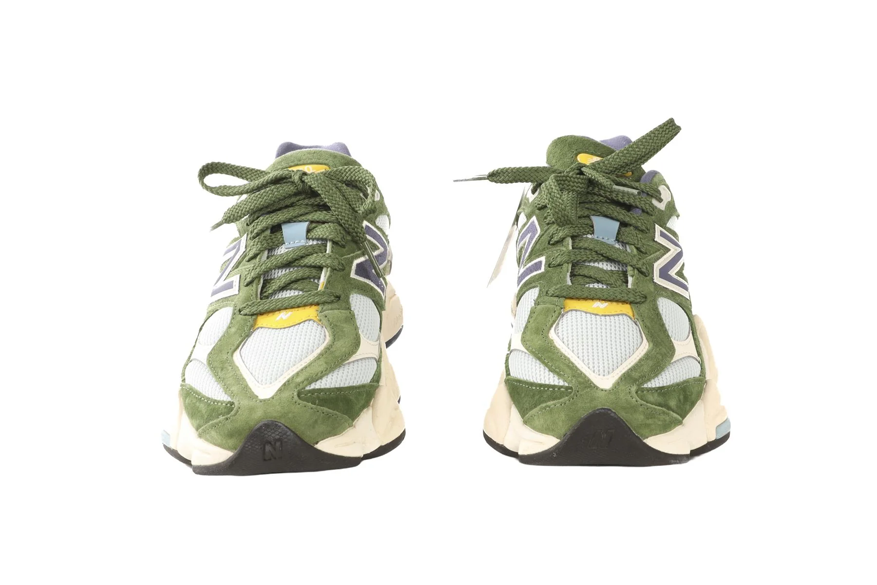 NEW BALANCE MULTI 9060 DARK ALPINE GREEN FROSTED GLASS SNEAKERS EU 39.5 UK 6 US 8 - Image 3