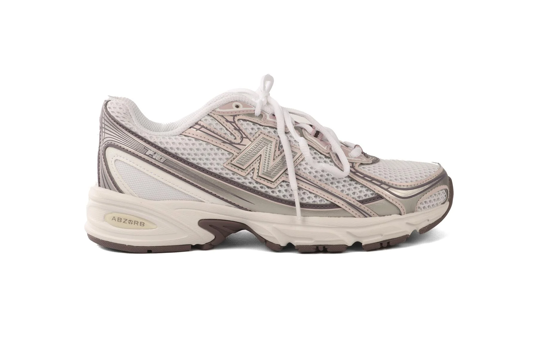 NEW BALANCE PINK 740 ROSE SUGAR SNEAKERS EU 38 UK 5 US 7 - Image 2