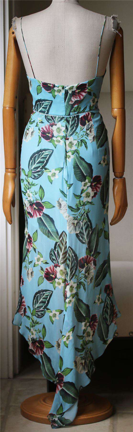 NICHOLAS EVA FLORAL PRINT DRAWSTRING DRESS UK 12 - Image 4