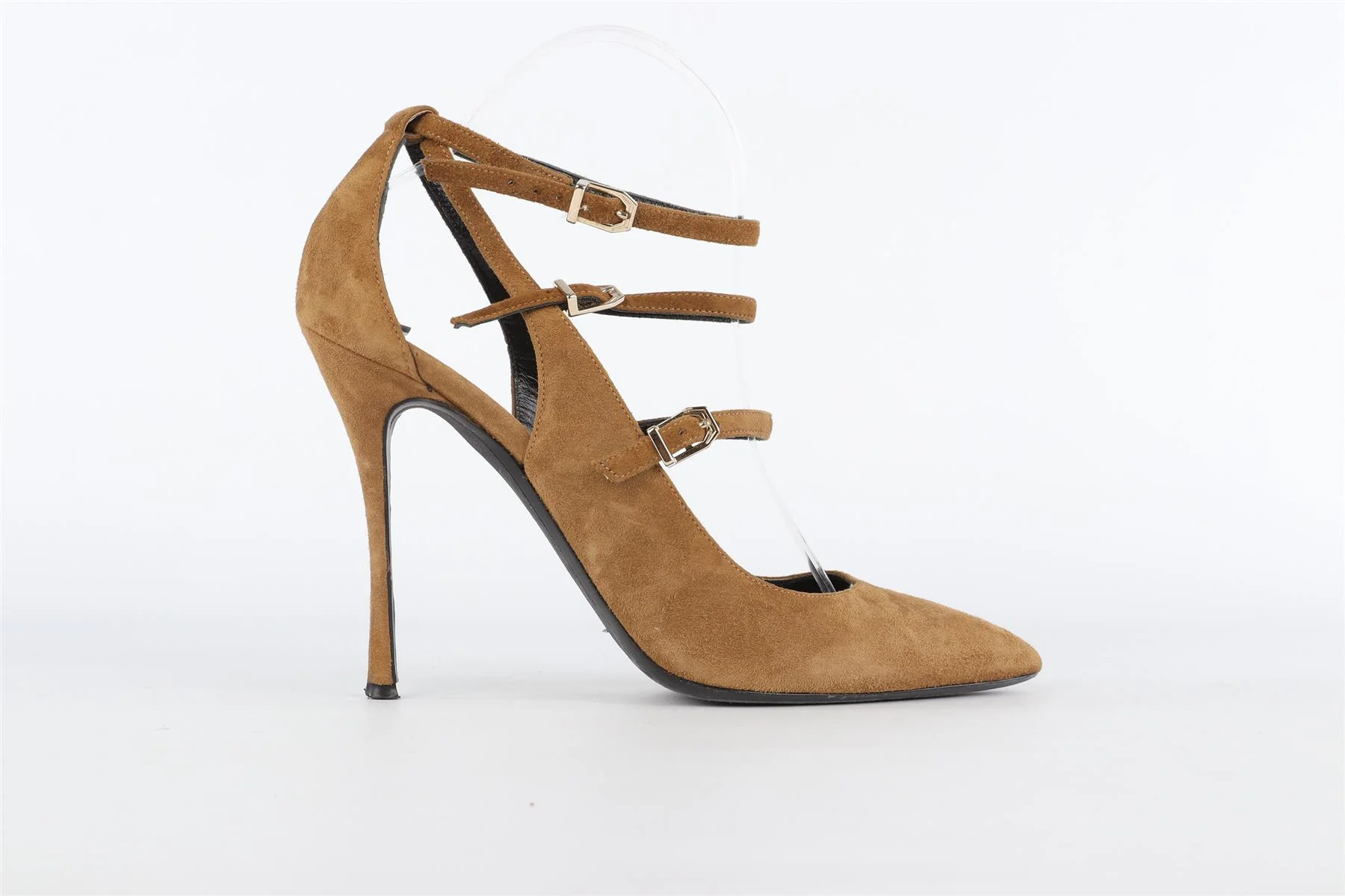 NICHOLAS KIRKWOOD BROWN SUEDE SANDALS EU 38.5 UK 5.5 US 8.5 - Image 2