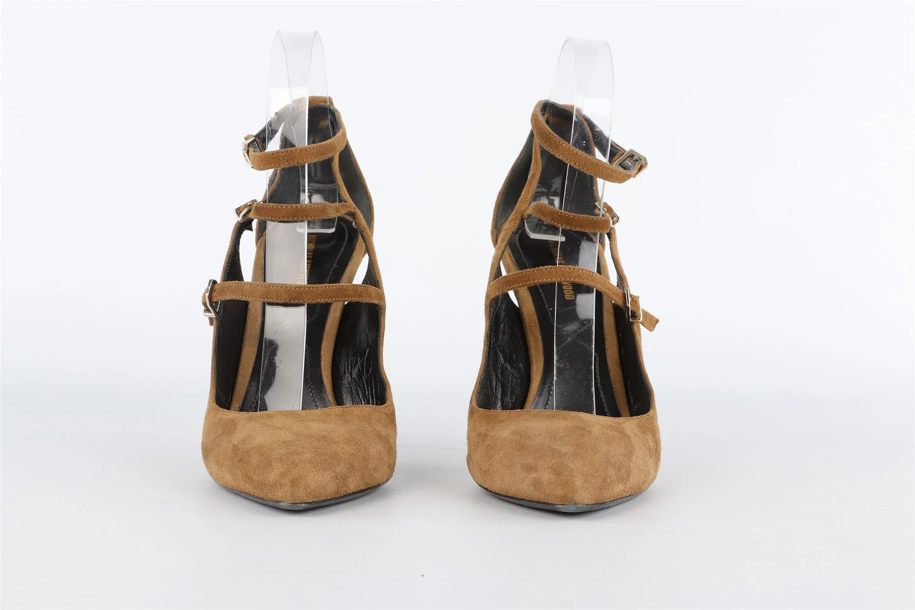 NICHOLAS KIRKWOOD BROWN SUEDE SANDALS EU 38.5 UK 5.5 US 8.5 - Image 3