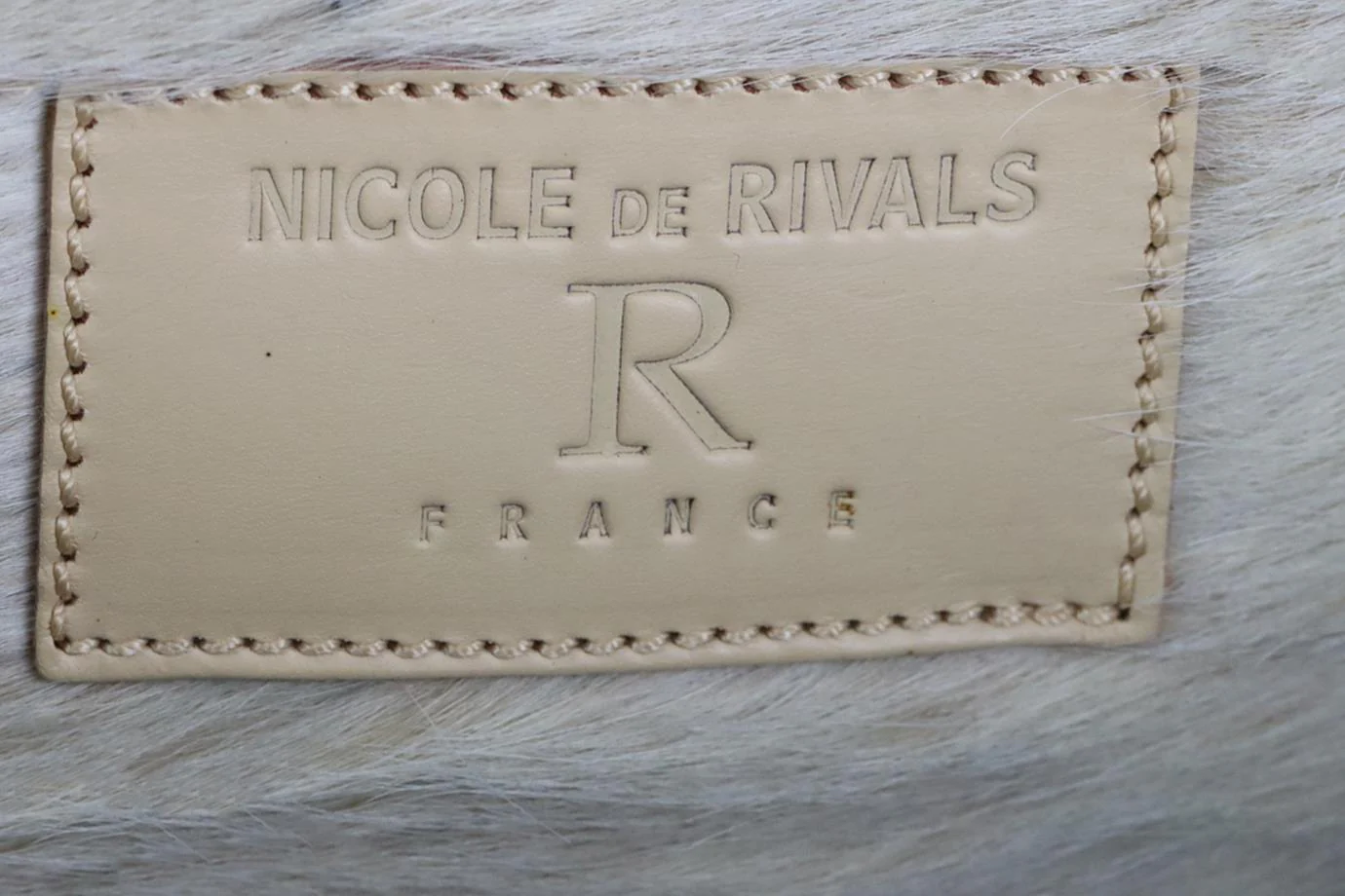 NICOLE DE RIVALS CALF HAIR AND LEATHER TOTE BAG - Image 10