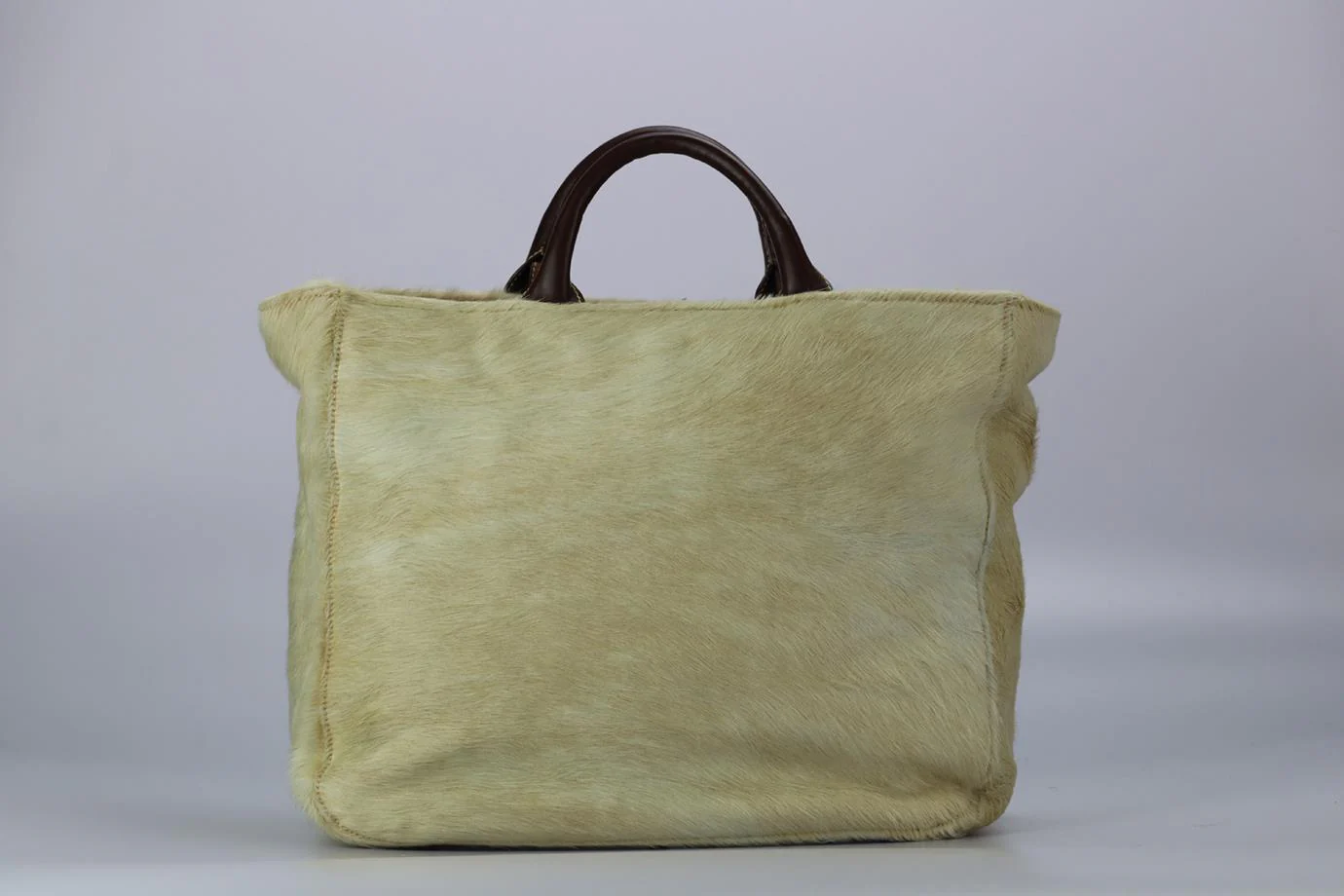 NICOLE DE RIVALS CALF HAIR AND LEATHER TOTE BAG - Image 4
