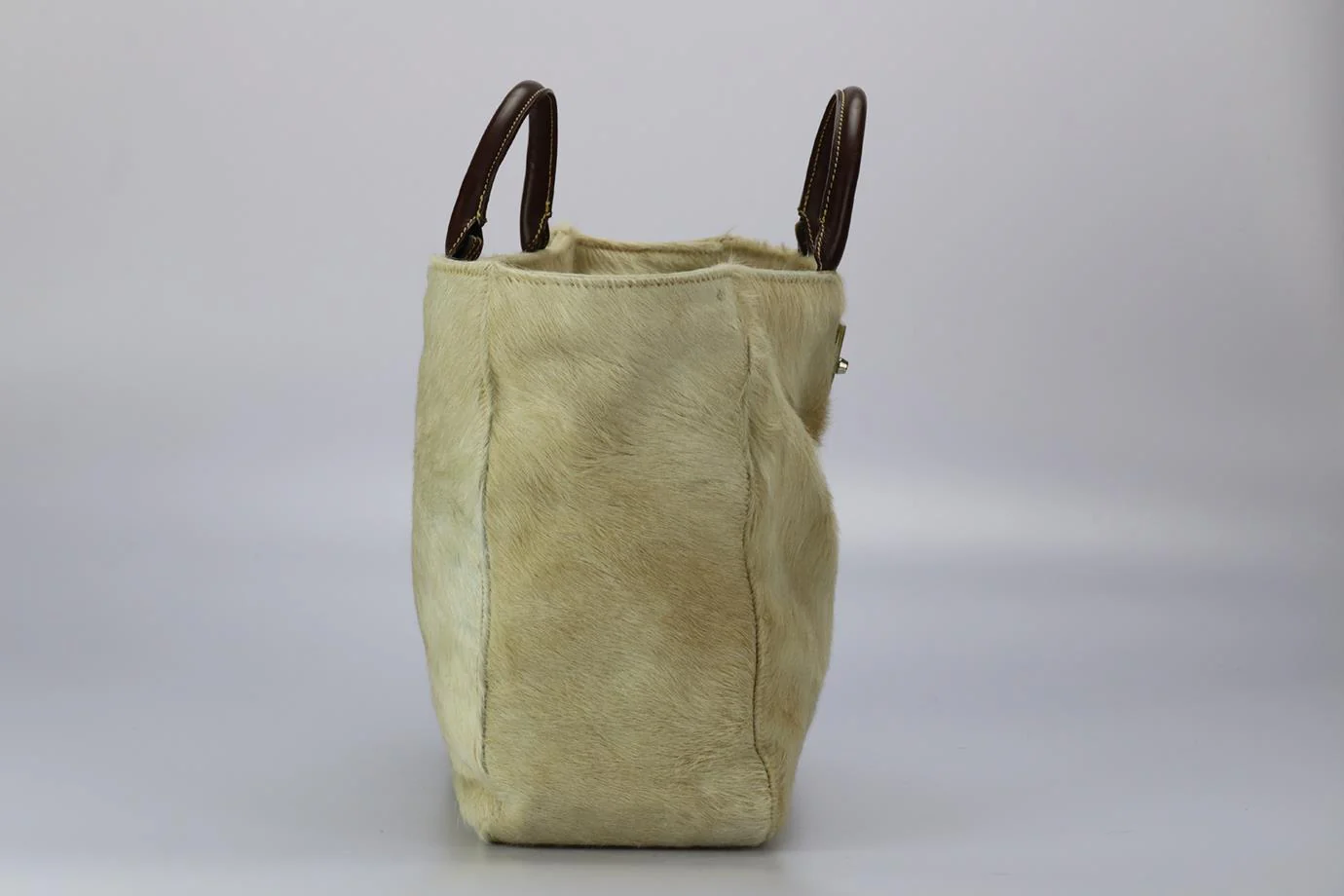 NICOLE DE RIVALS CALF HAIR AND LEATHER TOTE BAG - Image 5