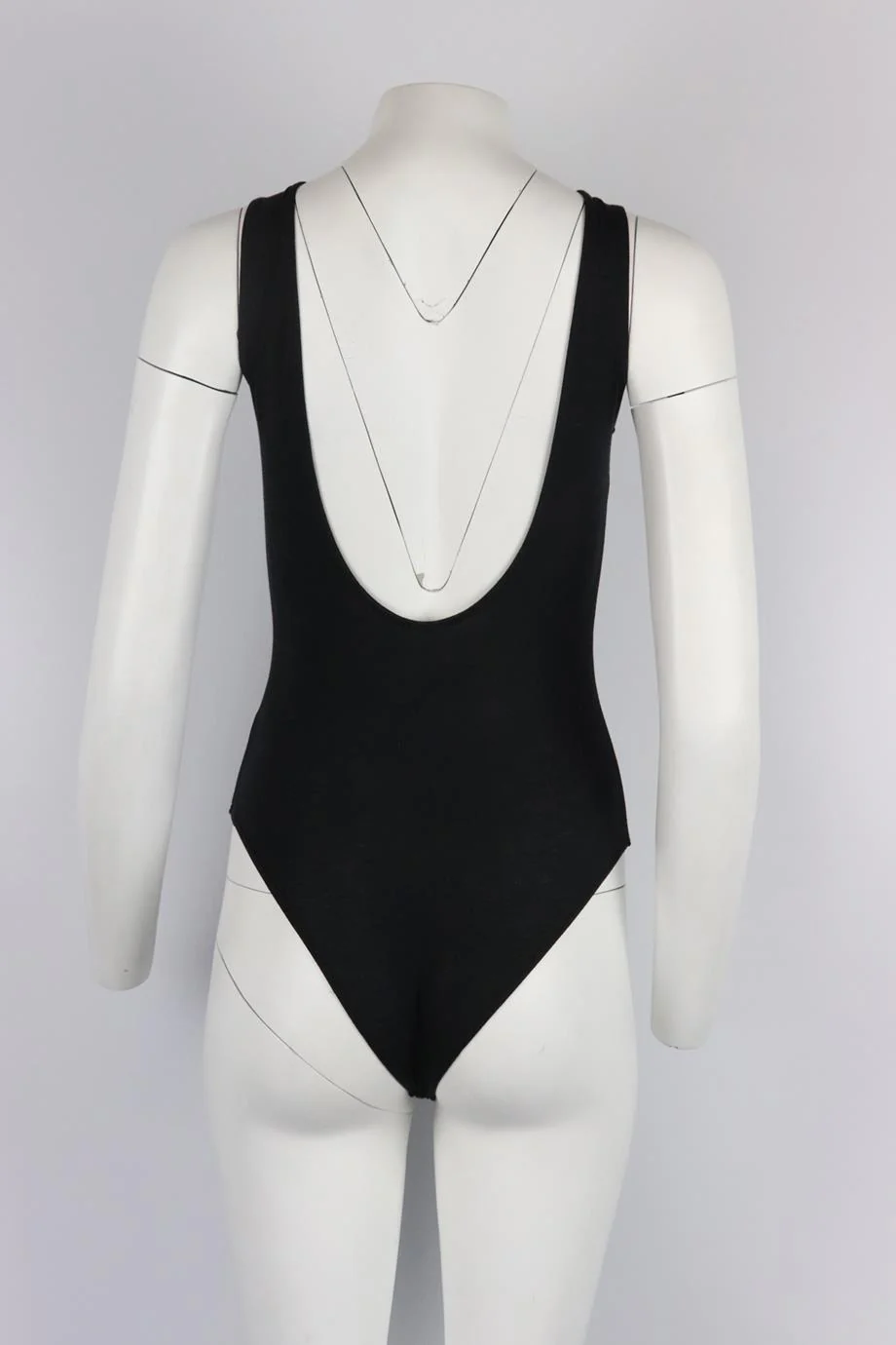 NIGHTCAP MESH PANELED STRETCH JERSEY BODYSUIT UK 8 - Image 4