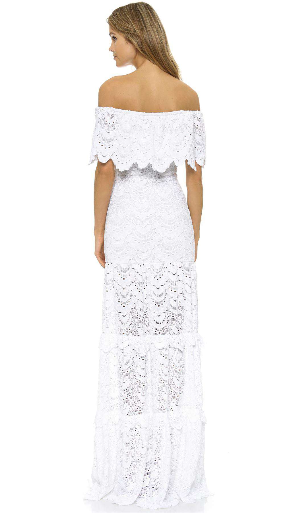 NIGHTCAP POSITANO CROCHET MAXI DRESS SMALL - Image 2