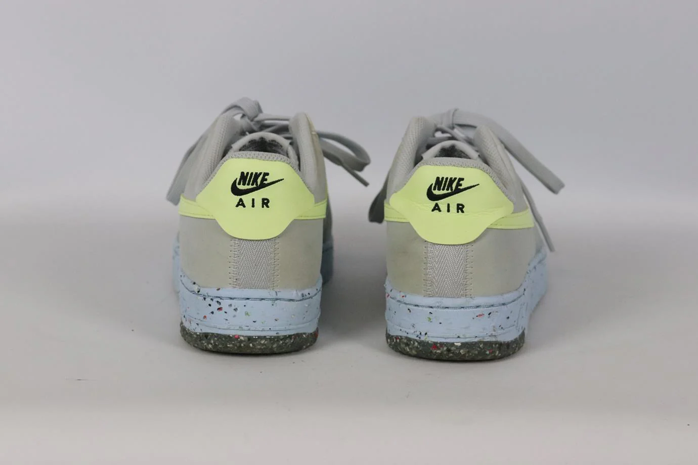 NIKE AIR FORCE 1 CRATER RECYCLED LEATHER SNEAKERS EU 40 UK 6 US 8.5 - Image 4