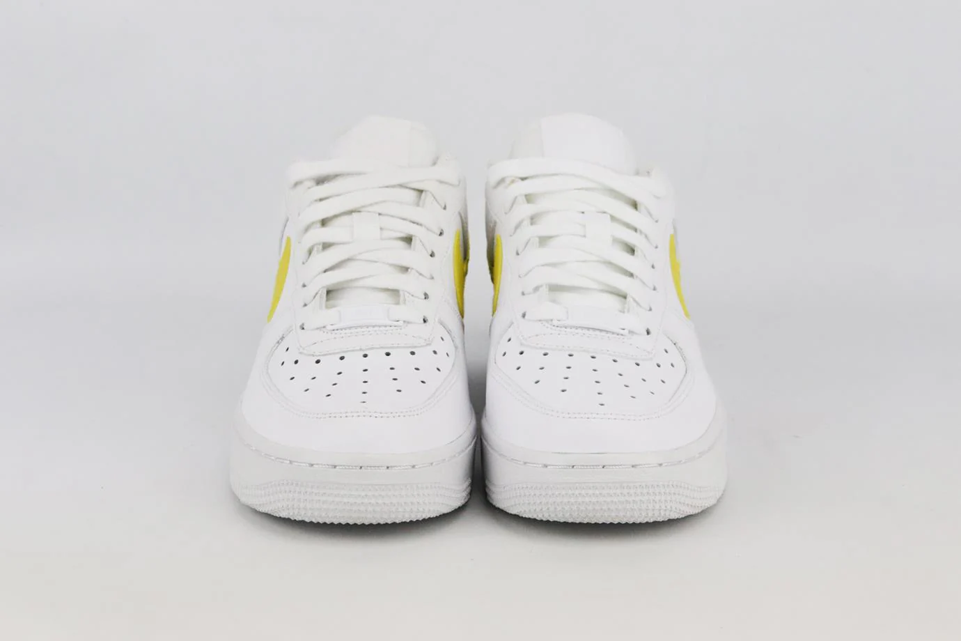 NIKE AIR FORCE 1 LEATHER SNEAKERS EU 37.5 UK 4 US 6.5 - Image 3